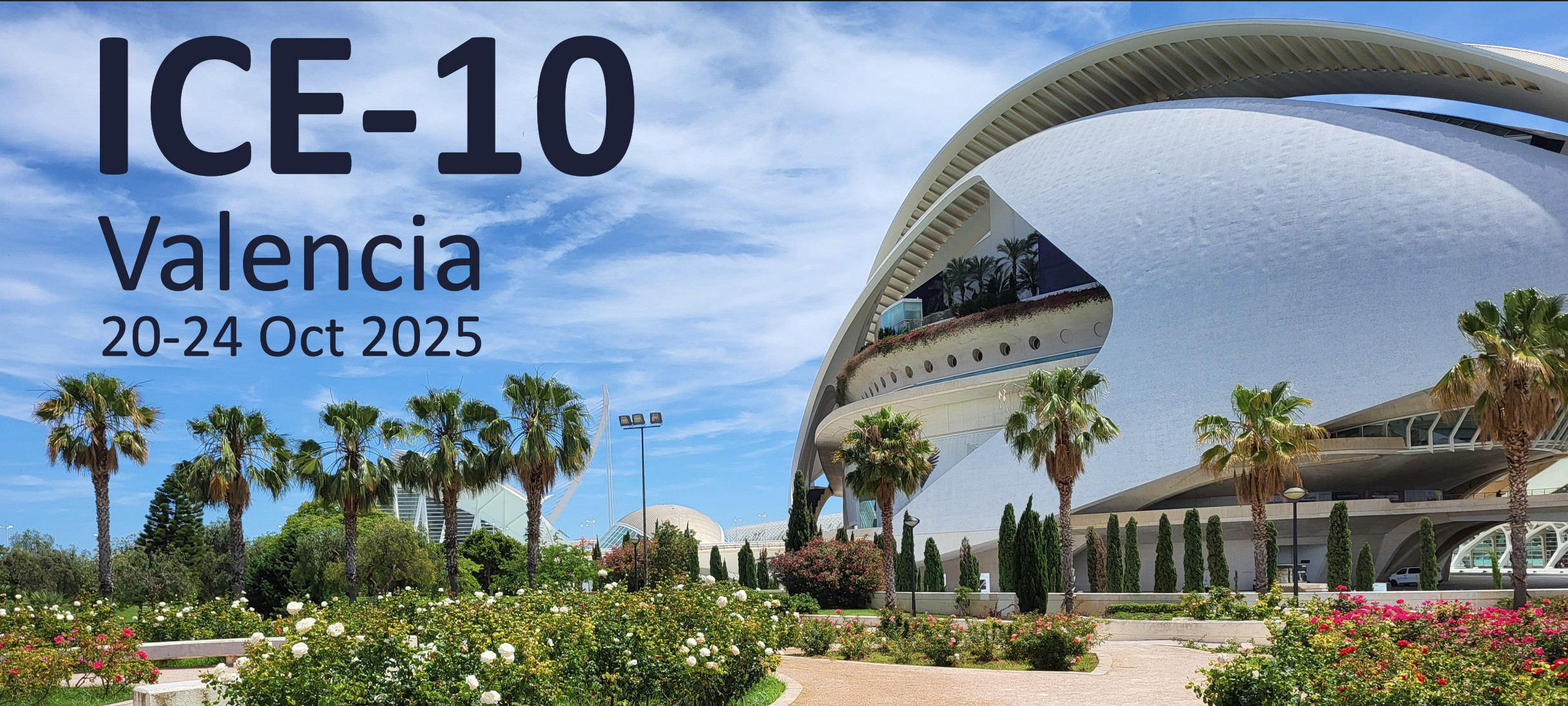 El ICE-10 tendrá lugar en Valencia