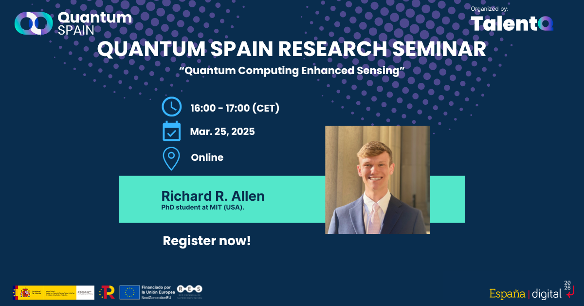 Seminario | RICHARD R. ALLEN | 25 de marzo @4pm (CET)