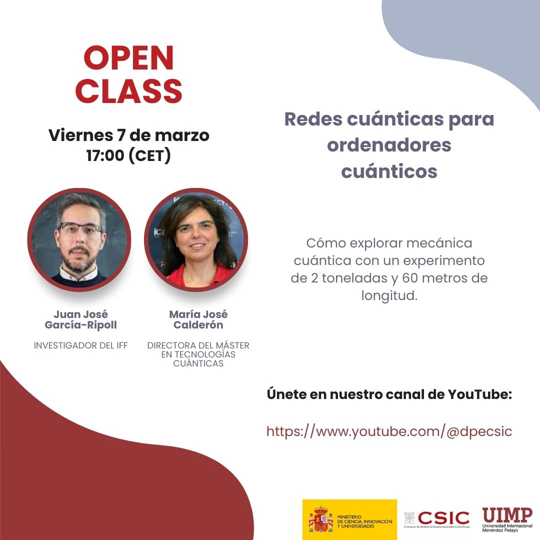 CSIC Open Class en Tecnologías Cuánticas