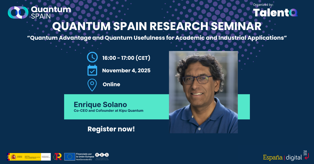 Seminar | Enrique Solano