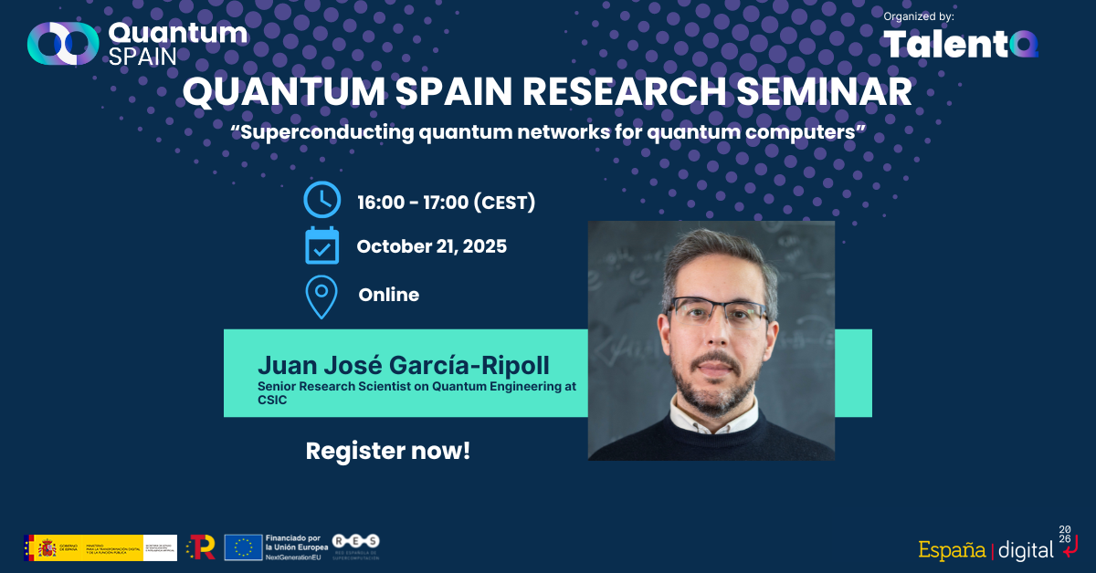 Seminar | Juan José García-Ripoll